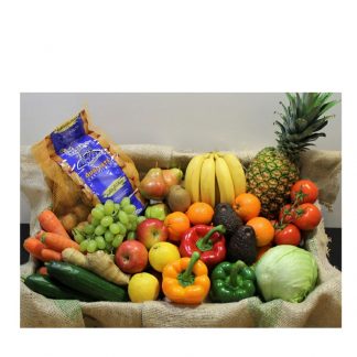 Bleib zu Hause Obst & Gemüse Box